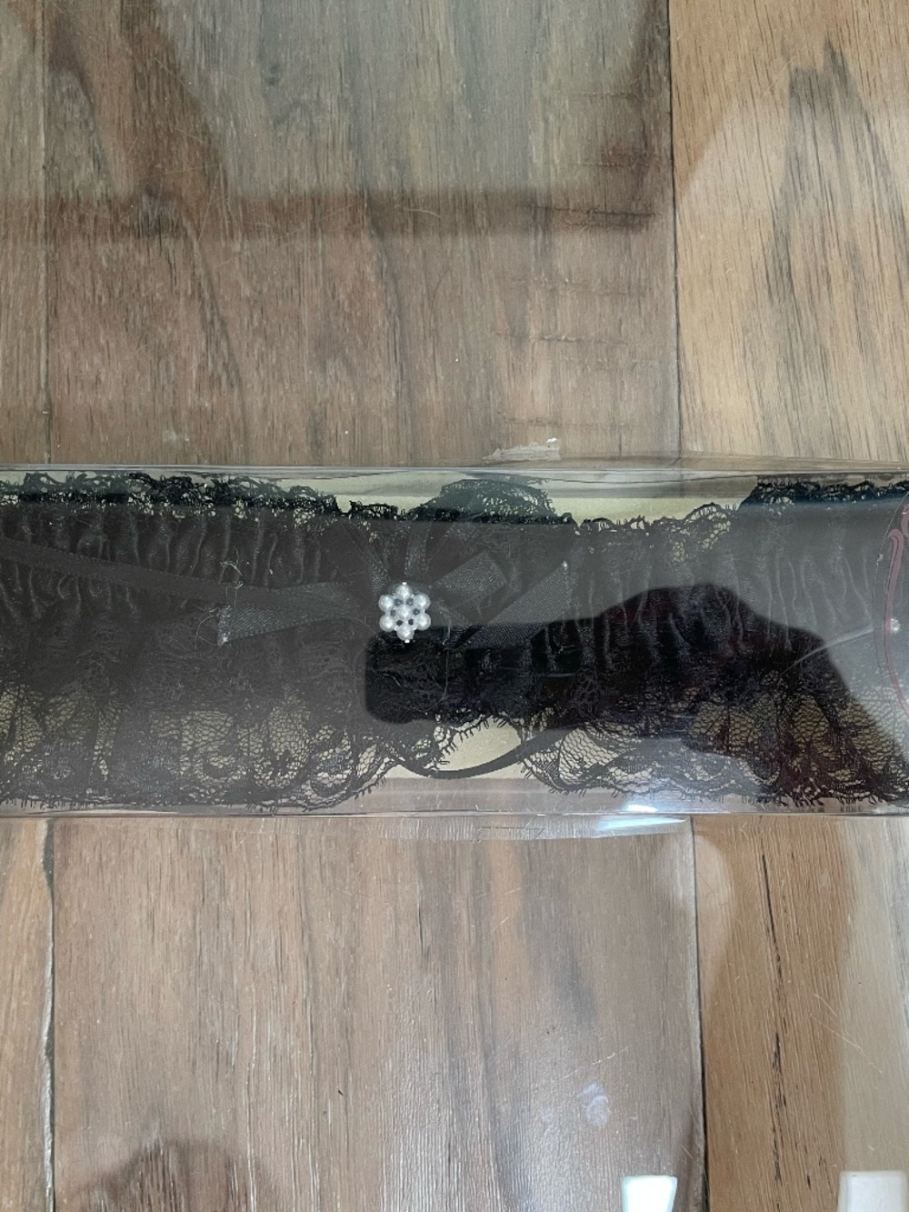 New Black Lace Garter